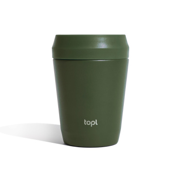 Logotrade Ideja dāvanas foto: Topl Recycled Steel To Go Tumbler Patentēts 360 Vāks 235ml