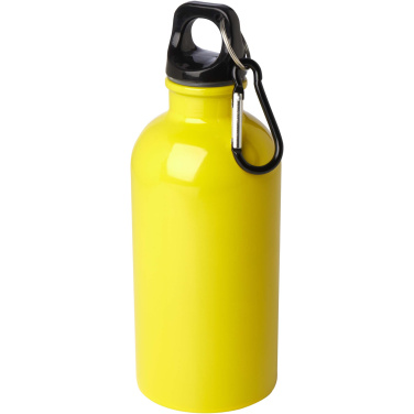 Logotrade ziemassvētku dāvanas foto: Oregon 400 ml RCS sertificēta vienas sienas nerūsējošā tērauda ūdens pudele ar karabīni