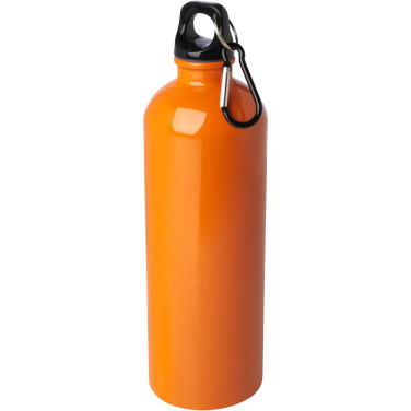 Logotrade logo dāvanas foto: Oregon 750 ml RCS sertificēta vienas sienas nerūsējošā tērauda ūdens pudele ar karabīni