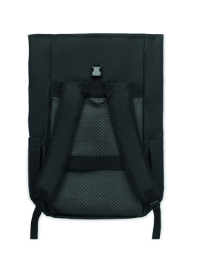 Logotrade biznesa dāvanas foto: Sarullējama klēpjdatora mugursoma 600D