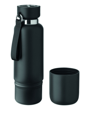 Logotrade ziemassvētku dāvanas foto: Dubultsienu pudele 500ml
