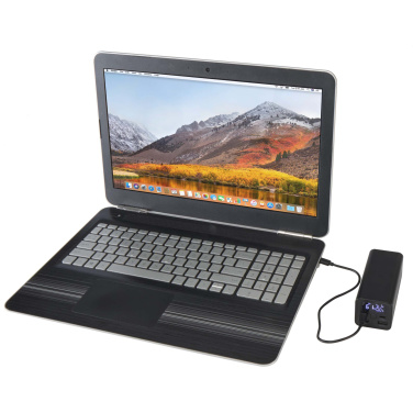 Logotrade Ideja dāvanas foto: Acamar 20.000 mAh 70W pārstrādāta alumīnija klēpjdatora pārnēsājamais akumulators