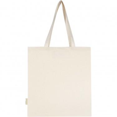 Логотрейд pекламные cувениры картинка: Orissa 180 g/m² organic full gusset tote bag 14L