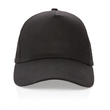 Логотрейд pекламные подарки картинка: Кепка Impact 5 panel 190gr из переработанного хлопка с трассером AWARE™