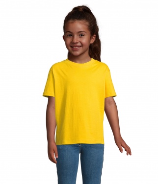 Логотрейд pекламные подарки картинка: ФУТБОЛКА IMPERIAL KIDS 190г