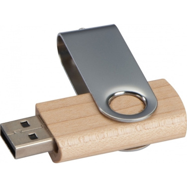 Лого трейд pекламные подарки фото: USB-накопитель 4 ГБ LESSINES
