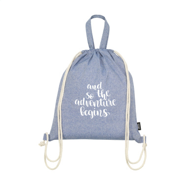 Логотрейд pекламные cувениры картинка: Рюкзак GRS Recycled Cotton PromoBag Plus (180 г/м²)