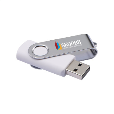 Логотрейд pекламные подарки картинка: USB-Twist 4 ГБ