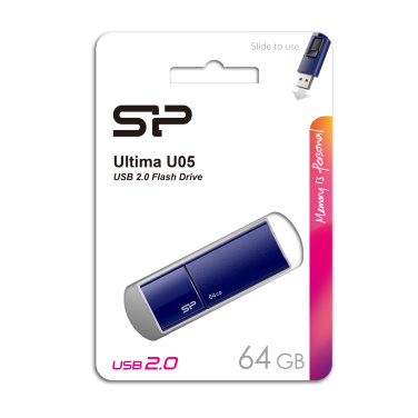 Логотрейд pекламные cувениры картинка: Pendrive Silicon Power Ultima U05 2.0