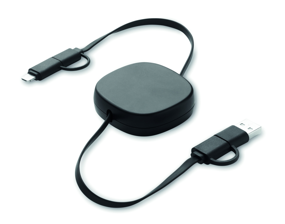 Лого трейд pекламные продукты фото: 60W retractable charging cable