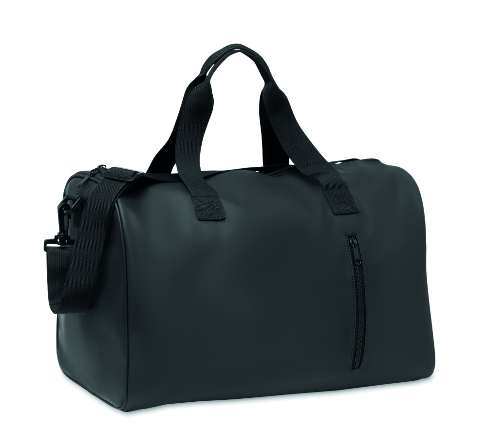 Лого трейд pекламные cувениры фото: Duffle bag soft PU