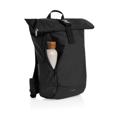 Логотрейд pекламные продукты картинка: Рюкзак для ноутбука Swiss Peak Aware™ RPET Leonard 15,6 дюйма