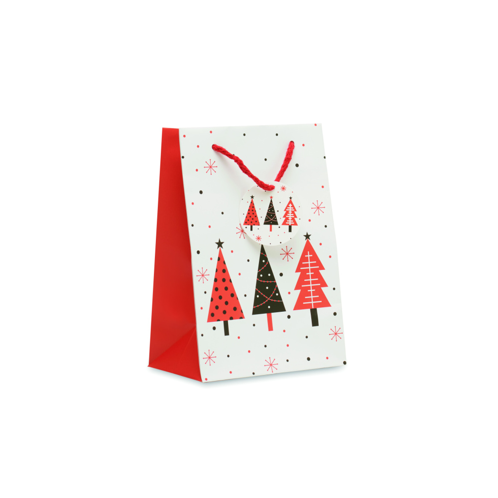 Лого трейд бизнес-подарки фото: Gift paper bag small