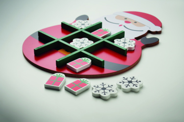 Лого трейд pекламные продукты фото: Christmas wooden tic tac toe