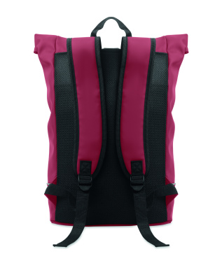 Логотрейд бизнес-подарки картинка: Laptop 15" roll top PU backpack