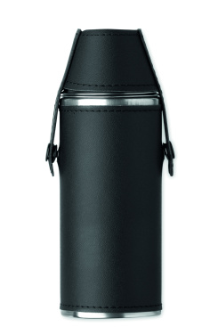 Лого трейд pекламные продукты фото: Hip flask with shot cups