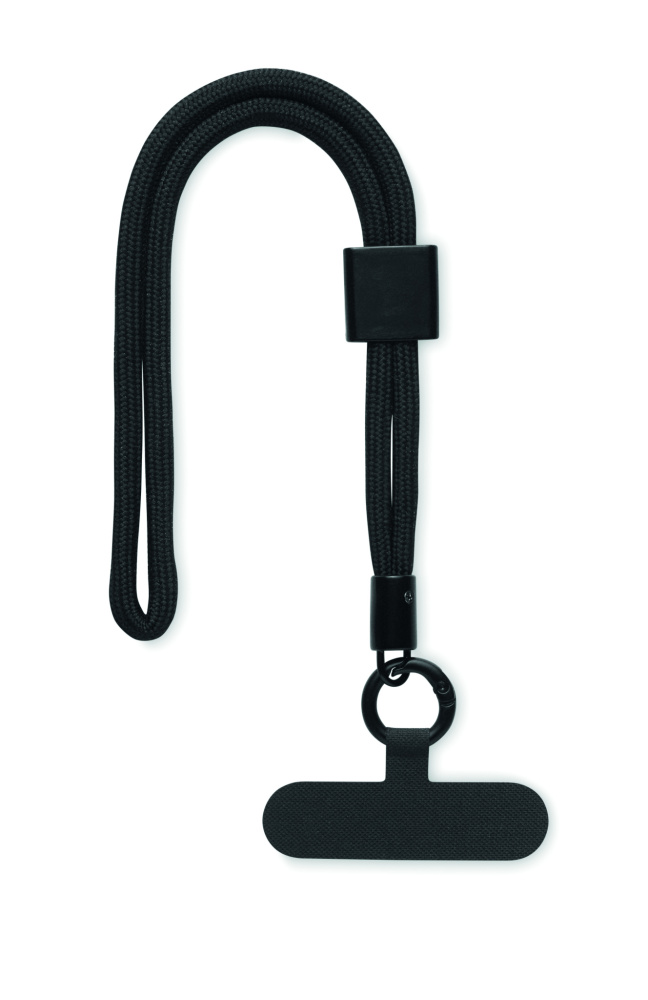 Лого трейд бизнес-подарки фото: RPET phone wrist cord