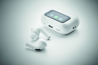 Лого трейд бизнес-подарки фото: Recycled ABS TWS earbuds