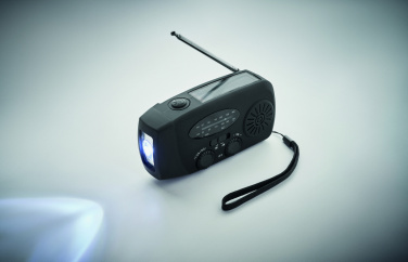 Логотрейд pекламные продукты картинка: Portable radio with LED torch