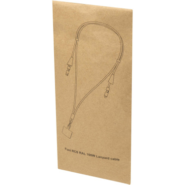 Лого трейд pекламные подарки фото: Funi ремешок для смартфона из переработанного пластика со встроенной синхронизацией данных и кабелем для быстрой зарядки 100 Вт 5-в-1