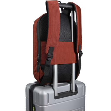 Лого трейд pекламные продукты фото: Рюкзак Luma для ноутбука с диагональю экрана 15 дюймов с защитой от кражи объемом 10 л из материала, переработанного по стандарту GRS