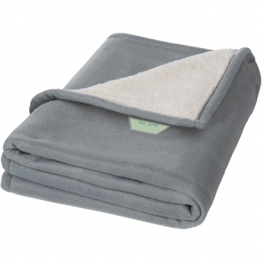 Logotrade kampanjprodukter bild: Springwood mjuk rutig filt i polarfleece och sherpafleece