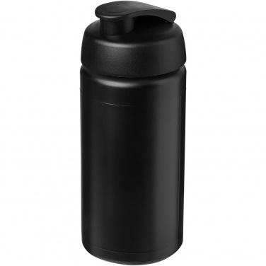 Logotrade profilprodukter bild: Baseline® Plus grip 500 ml sportflaska med uppfällbart lock