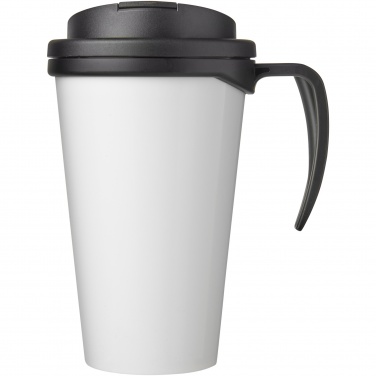 Logotrade profilreklam bild: Brite-Americano® Grande 350 ml mugg med spillsäkert lock