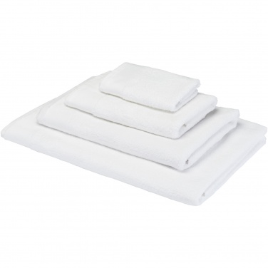 Logotrade presentreklam bild: Nora handduk av 550 g/m² bomull, 50 x 100 cm