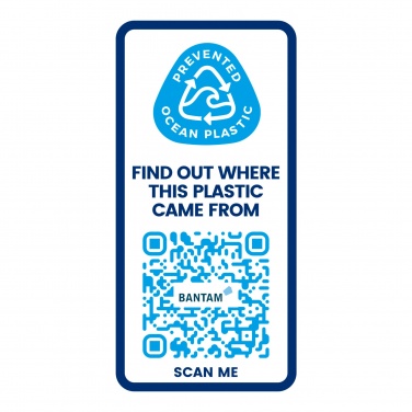 Logotrade profilreklam bild: H2O Active® Eco Treble 750 ml sportflaska med uppfällbart lock