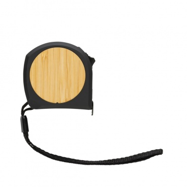 Logotrade profilreklam bild: RCS återvunnen plast och bambu måttband 5M/19mm