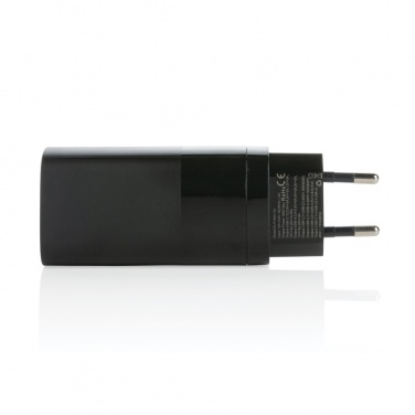 Logotrade presentreklam bild: Philips 65W ultrasnabb PD 3-port USB-väggadapter