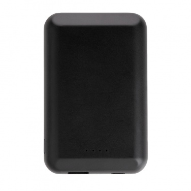 Logotrade profilprodukter bild: Magnetisk 5.000 mAh 5W trådlös powerbank