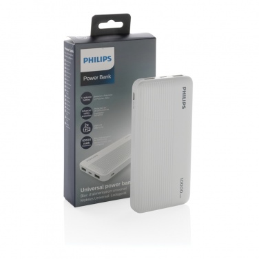 Logotrade reklamprodukter bild: Philips 10.000 mAh powerbank