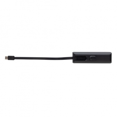 Logotrade profilprodukter bild: Powerlink RCS rplast 3000 mAh powerbank USB C-kontakt