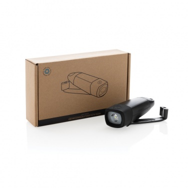 Logotrade reklamprodukter bild: Lightwave USB uppladdningsbar ficklampa m. vev, RCS plast