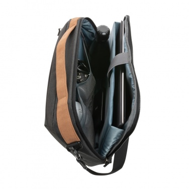 Logotrade profilprodukter bild: Impact AWARE™ 300D two tone lyxig 15.6" laptopväska