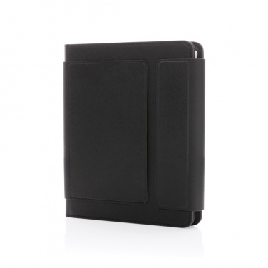 Logotrade reklamprodukter bild: Swiss Peak Heritage A5 stenpapper portfolio i RCS PU