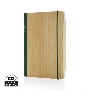 Logotrade profilreklam bild: Scribe bambu A5 anteckningsbok