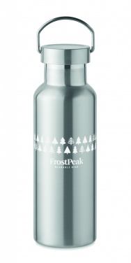 Logotrade kampanjprodukter bild: Flaska med dubbel vägg 500ml