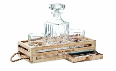 Logotrade reklamprodukter bild: Lyxigt whisky-set