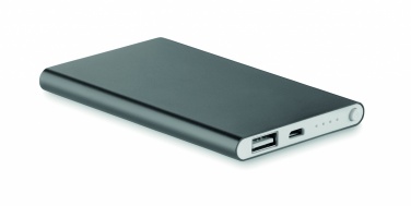 Logotrade reklamprodukter bild: Aluminium powerbank 4000 mAh