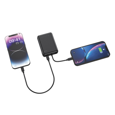 Logotrade reklamprodukter bild: Urban Vitamin Fullerton RCS återvunnen 10.000 20W PD powerba