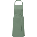 Andrea 240 g/m² förkläde med justerbar nackrem, Ljunggrön