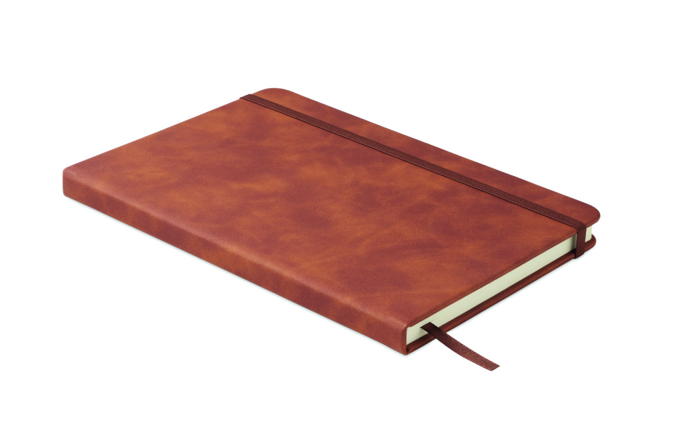 Logotrade presentreklam bild: A5 smokey PU anteckningsbok