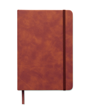 Logotrade kampanjprodukter bild: A5 smokey PU anteckningsbok