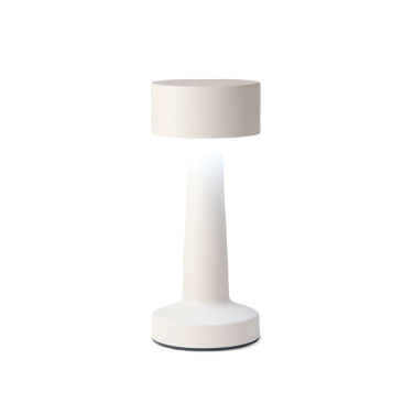 Logotrade profilreklam bild: VINGA Maris RCS återvunnen plast bordslampa