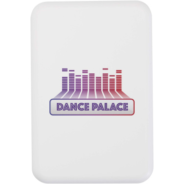 Logotrade kampanjprodukter bild: Acrab 5 000 mAh 15 W magnetisk trådlös powerbank med 20 W PD – tillverkad av återvunnen plast