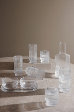 Logotrade profilreklam bild: VINGA York highball glas, 4-pack